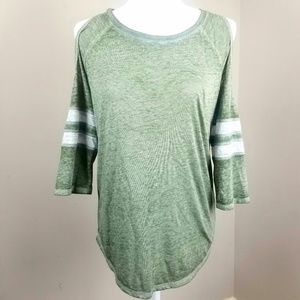 Shirt w/ Shoulder Cut-outs